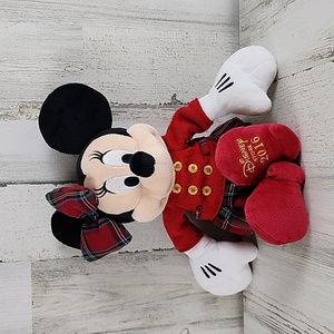 Disney Minnie Mouse Disney Store Holiday 2016 plaid skirt and bow